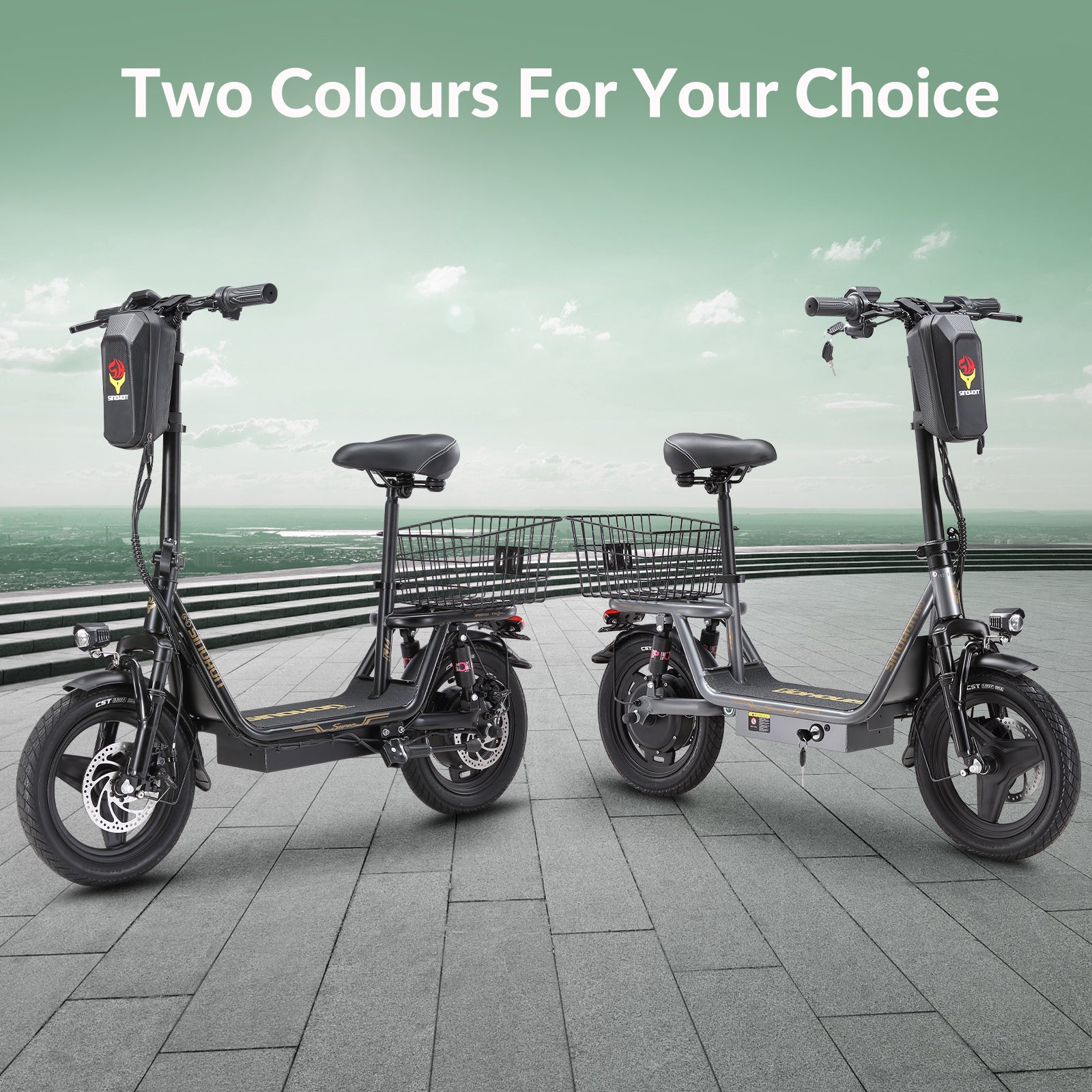 K14 Electric Scooter with 500W Battery Capacity